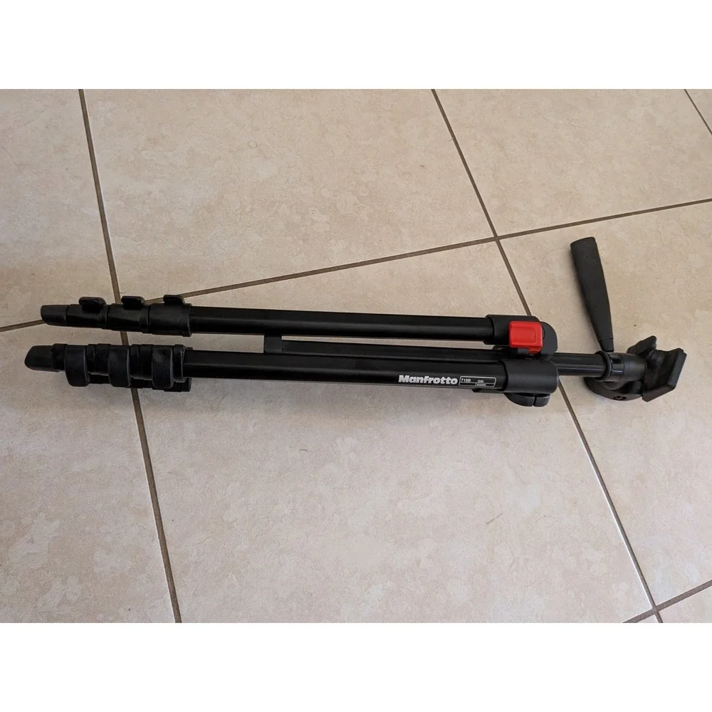 Manfrotto 718 (718B) Digi Tripod Camcorder‎ Holder Black